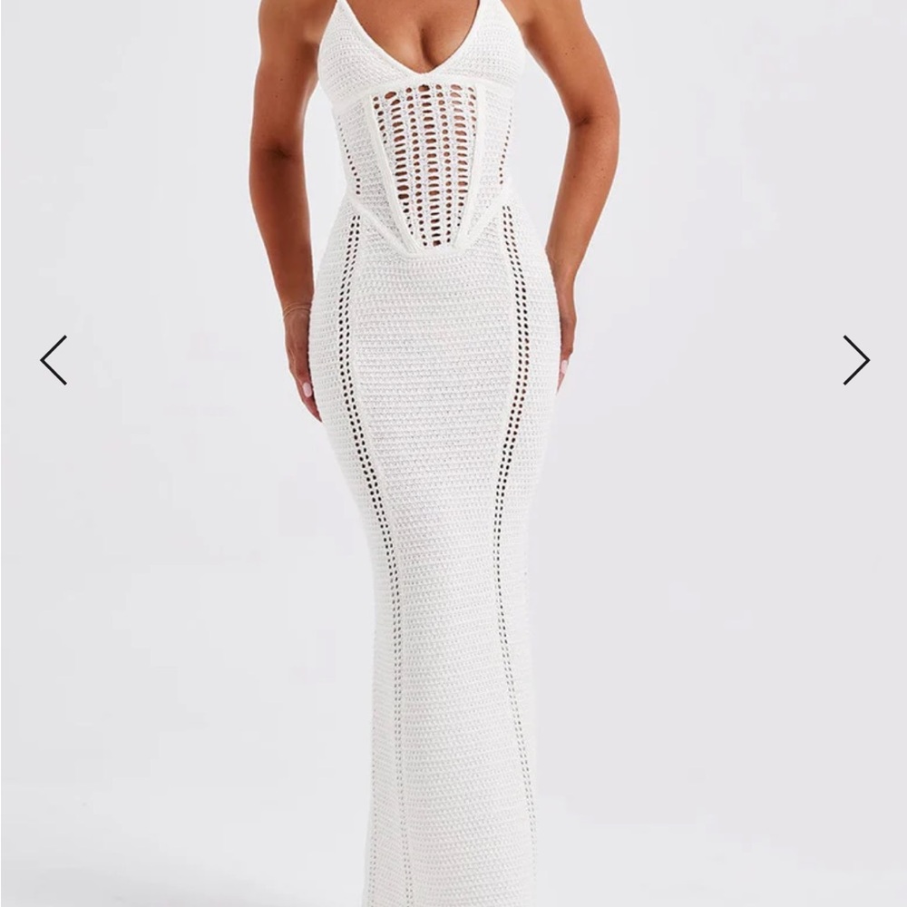 XANTHE MAXI DRESS - WHITE